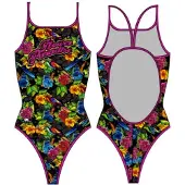 Turbo Flowers Paradise Swimsuit Veelkleurig S Vrouw