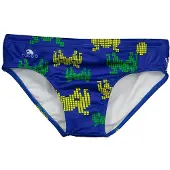 Turbo Game Over Swimming Brief Blauw 6 Years Jongen