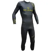 Seland Triathlon Gm Long Sleeve Neoprene Wetsuit Zwart XS