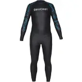 BEUCHAT Zento Long Sleeve Neoprene Wetsuit 2 Mm Zwart L Man