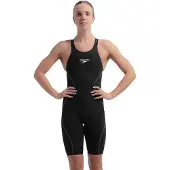 Speedo Fastskin Lzr Pure Intent 2.0 Open Back Competition Swimsuit Zwart UK 23 Vrouw
