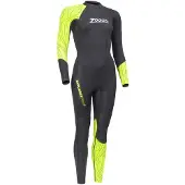 Zoggs Explorer Tour Woman Long Sleeve Neoprene Wetsuit Geel 2XL Vrouw