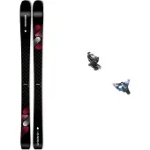 Movement - Toerski packs - Toerski Pack Session 90 Women voor Dames van Hout - Zwart