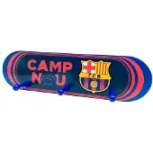 FC Barcelona Wooden Wall-mounted Coat Rack Rood Kinderen