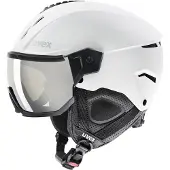 Uvex Instinct Visor, ski helm met vizier, wit