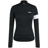 Rapha - Women's Core Thermal Long Sleeve Jersey - Fietsshirt XXS, zwart