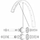 Mavic Edeemax 30 29´´ Spaken