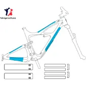 Ytwo Coatup Vbr E-bike 300 Microns Framebescherming 8 Stukken