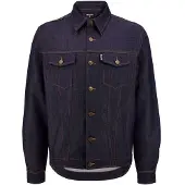 Santini Denim Long Sleeve Jas Blauw