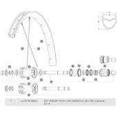 Mavic Crossmax Elite Carbon Achtervelg
