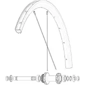Mavic Ksyrium 30 Disc Spaken 12 Eenheden