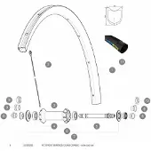 Mavic Set Voorwiellagers