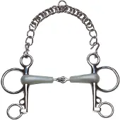 Feeling Flexi 130 Mm Split Pelham-bit Zilver 11.5 cm