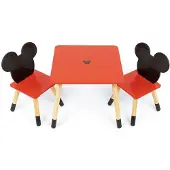 Arditex Mickey Mouse Set Play Table And Chair Set Oranje Kinderen