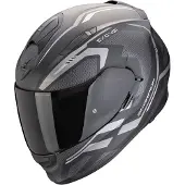 Scorpion Exo-491 Kripta helm, mat zwart/zilver, maat 2XL (63/64)