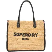 Superdry Shopper beige gemêleerd / chocoladebruin