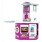 MOLTO Cook Kitchen Cook 16 Accessories 100x97x31 Cm Roze Kinderen