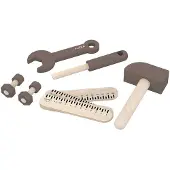 Flexa Toy Tool Set Zilver Kinderen