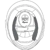 AGV X3000 Wangkussentjes