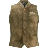 JP 1880 Klederdracht gilet groen