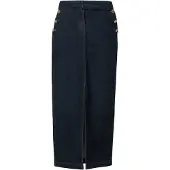 Comma Rok blauw denim