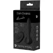 Dream Toys - Dark Desires Alexandra - Vibrerende buttplug - Zwart