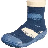 Playshoes Strand-/badschoen marine / lichtblauw / wolwit
