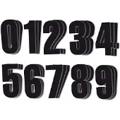 Holeshot 7900b 11 Cm Panel Number Holder 100 Pieces Grafische Kit