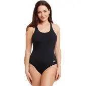 Zoggs Cottesloe Powerback Swimsuit Zwart 40 Vrouw