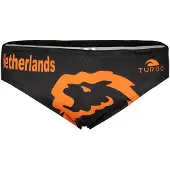 Turbo Holland Swimming Brief Zwart M Man