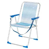 Aktive 62673 Aluminium Folding Chair Blauw