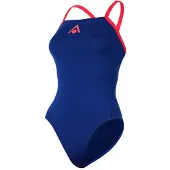 Aqua sphere Essential Tie Back Swimsuit Blauw FR 44 Vrouw