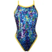 Turbo Dots Swimsuit Blauw 3XL Vrouw