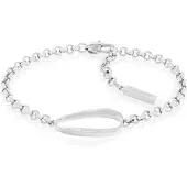 Calvin Klein Armband Sieraden roestvrij stalen armband erfstuk ketting SCULPTURAL