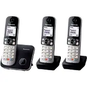 Panasonic DECT KXTG6853NLB Trio Zwart