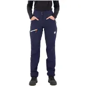 Mammut - Women's Courmayeur SO Pants - Alpine broek 44 - Regular, blauw