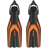 Seac Sub Style Sling Strap Diving Fins Oranje EU 42-44