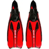 BEUCHAT X-voyager Diving Fins Rood,Zwart EU 36-37