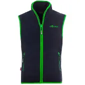 TROLLKIDS - Kid's Arendal Vest - Fleecebodywarmer 164, blauw