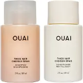 Ouai Thick Shampoo and Conditioner Travel Bundle
