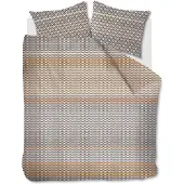 Kardol Dekbedovertrek Rhythm Multi Satijn 22-240 x 200 / 220 cm | Lits-Jumeaux