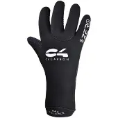 C4 Neoprene Zero Dry 5 Mm Gloves Zwart L