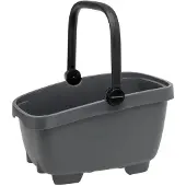 New Looxs Clipper - Fietsmand Hond - Bagagedrager - Hondenmand Fiets Achter - Geschikt voor Elektrische Fietsen – Boodschappen Fietsmand – Antraciet