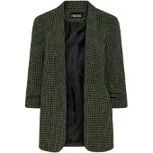 Pieces Blazers 'PCBosella' donkergroen / zwart
