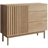 Meubella Dressoir Storm - Eiken - 106 cm - Met lades