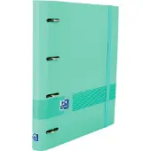 Oxford Hamelin Binder 4 Rings With Replacement And Rubber A4+ Extra-read Blauw Kinderen
