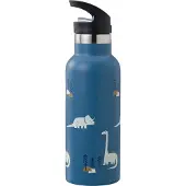 Fresk Dinosaur 500ml Thermal Bottle Blauw Kinderen