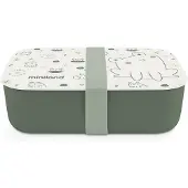 Miniland Natural Frog Lunch Bag Beige Kinderen