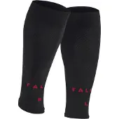 Falke - Women's RU Compression Energy Sleeves - Beenstukken Calf 1 - Width: 30-35 cm, zwart