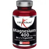 Lucovitaal - Magnesium 400 met l-tryptofaan - 3 x 120 capsules - Voordeelverpakking